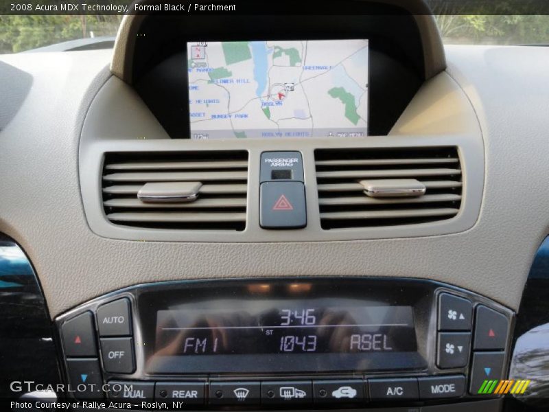 Formal Black / Parchment 2008 Acura MDX Technology