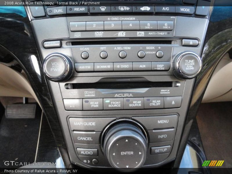 Formal Black / Parchment 2008 Acura MDX Technology