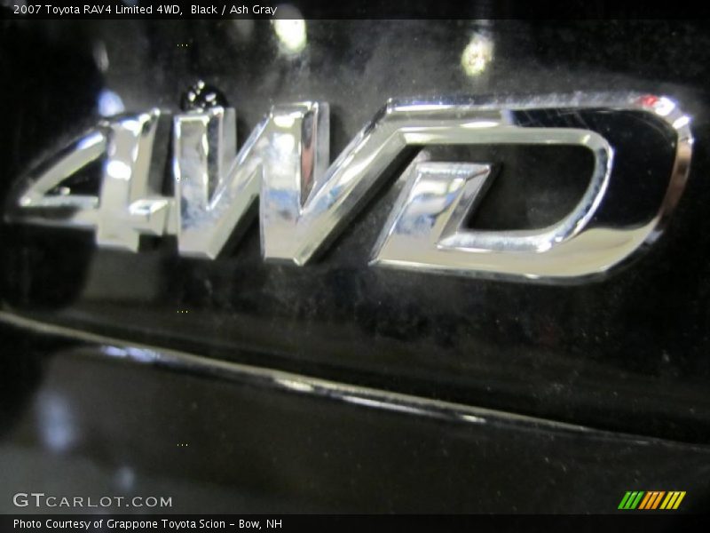 Black / Ash Gray 2007 Toyota RAV4 Limited 4WD