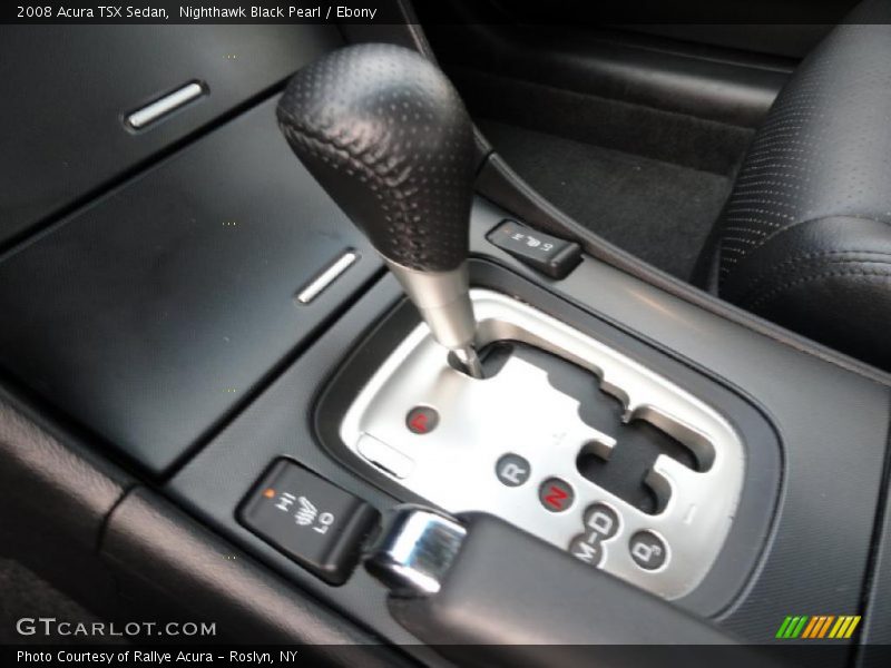 Nighthawk Black Pearl / Ebony 2008 Acura TSX Sedan