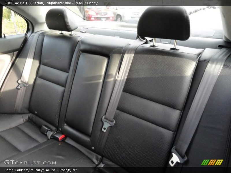 Nighthawk Black Pearl / Ebony 2008 Acura TSX Sedan