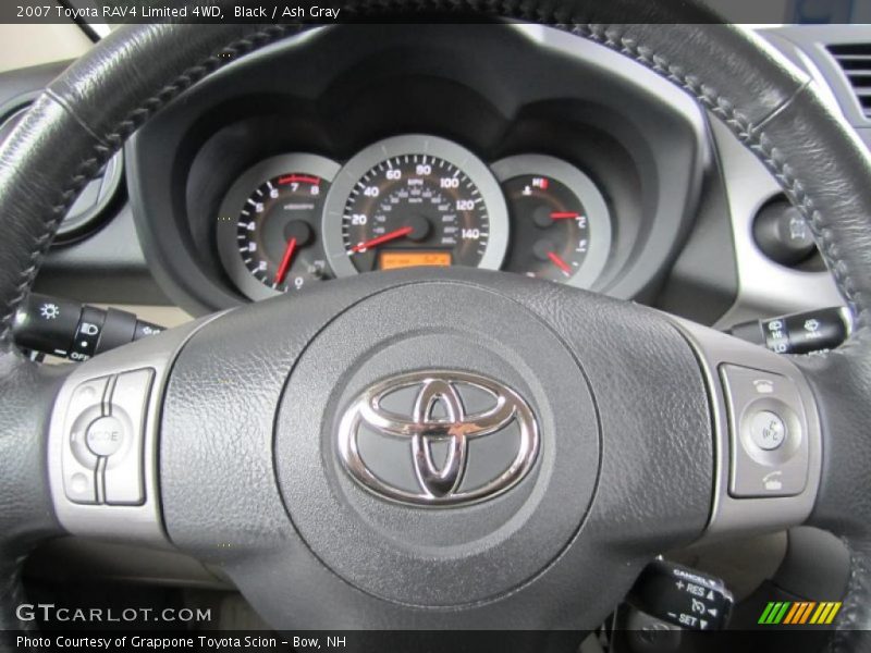 Black / Ash Gray 2007 Toyota RAV4 Limited 4WD