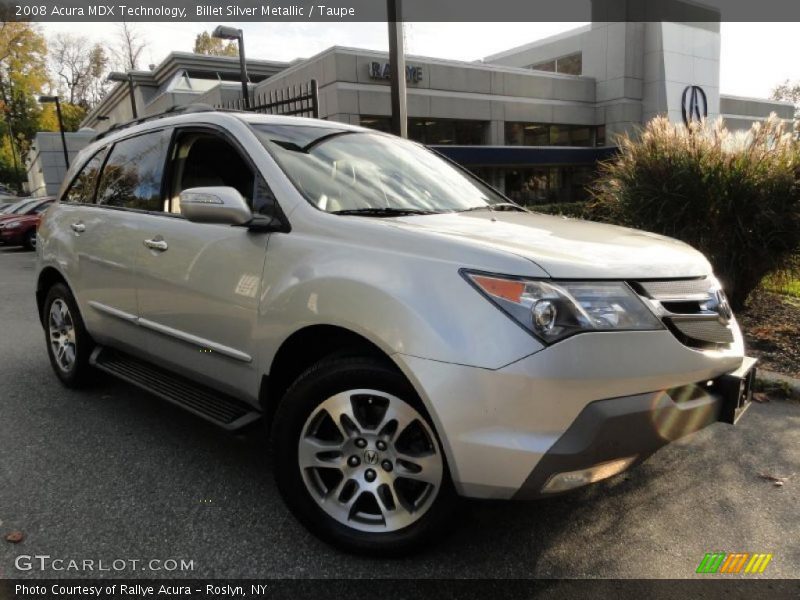 Billet Silver Metallic / Taupe 2008 Acura MDX Technology