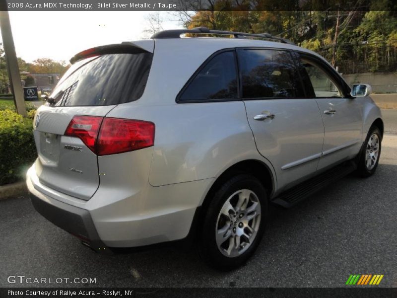 Billet Silver Metallic / Taupe 2008 Acura MDX Technology