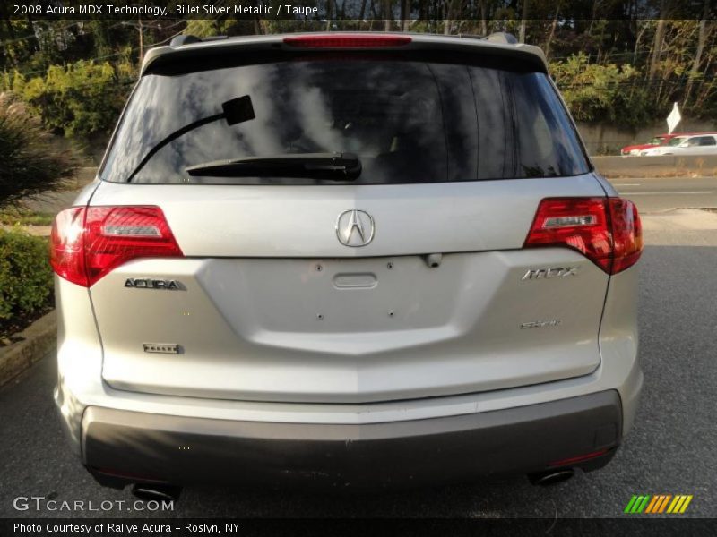 Billet Silver Metallic / Taupe 2008 Acura MDX Technology