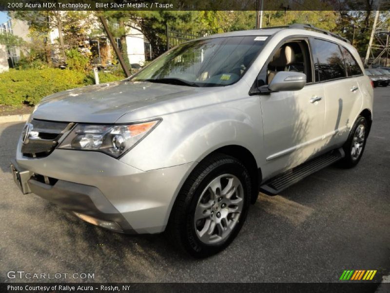 Billet Silver Metallic / Taupe 2008 Acura MDX Technology