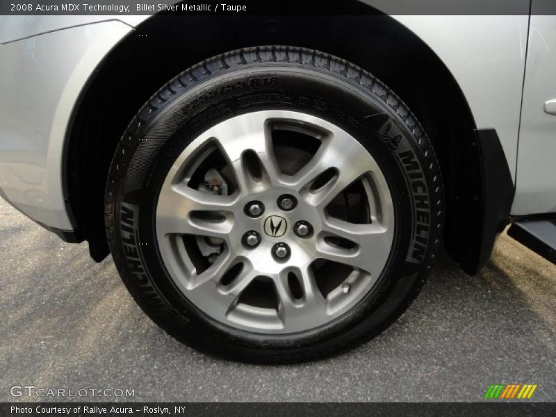 Billet Silver Metallic / Taupe 2008 Acura MDX Technology