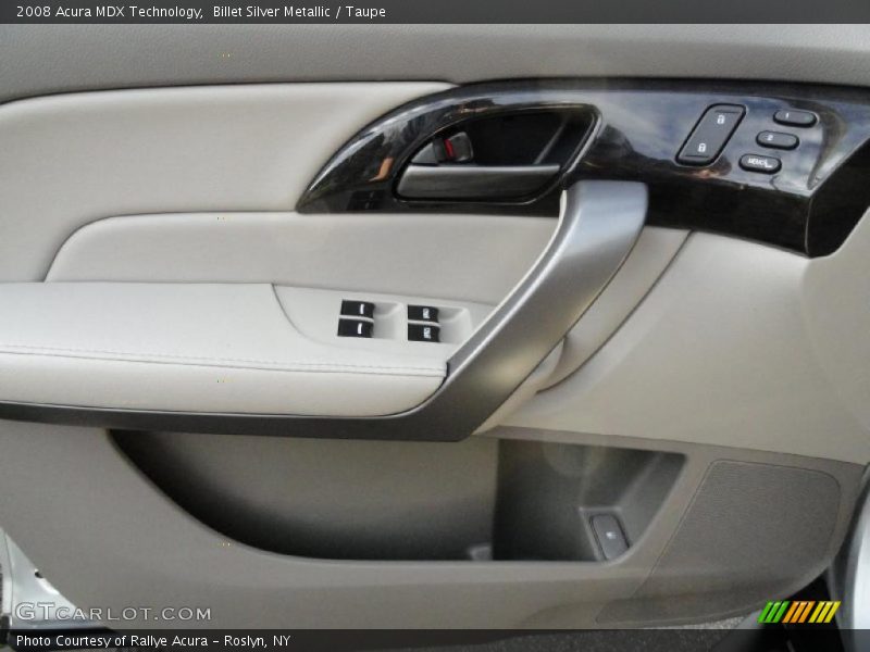 Billet Silver Metallic / Taupe 2008 Acura MDX Technology