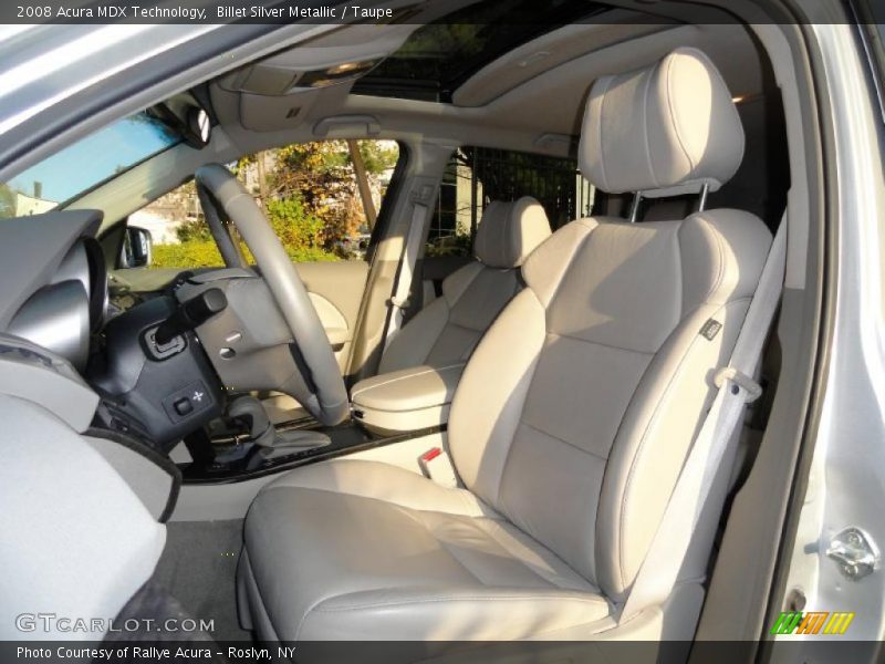Billet Silver Metallic / Taupe 2008 Acura MDX Technology