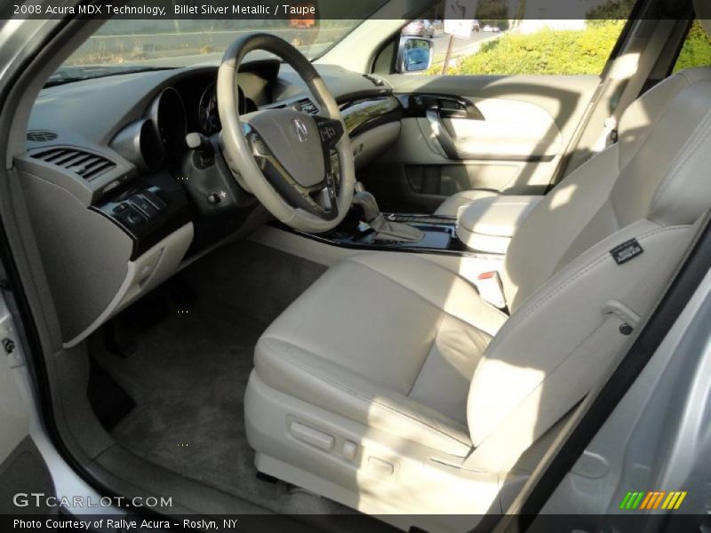 Billet Silver Metallic / Taupe 2008 Acura MDX Technology