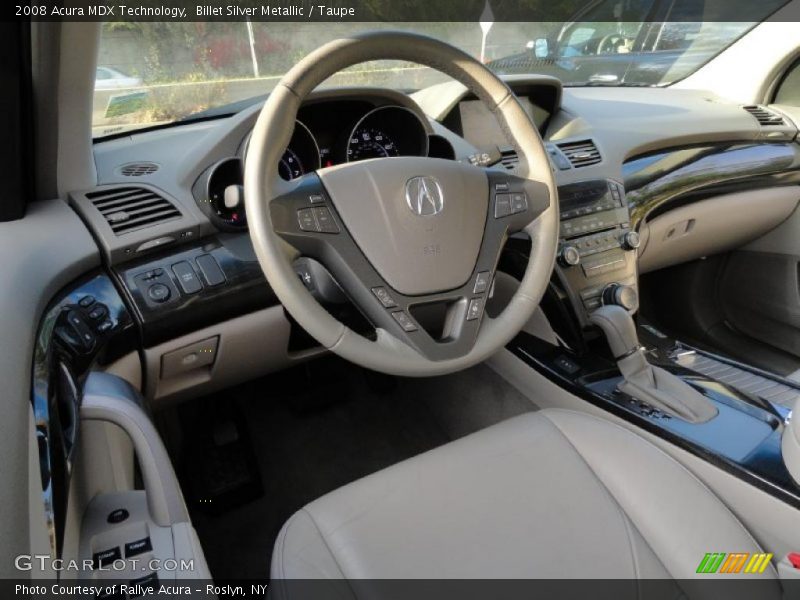 Billet Silver Metallic / Taupe 2008 Acura MDX Technology
