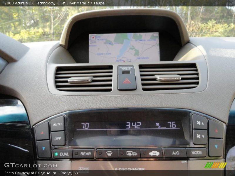 Billet Silver Metallic / Taupe 2008 Acura MDX Technology