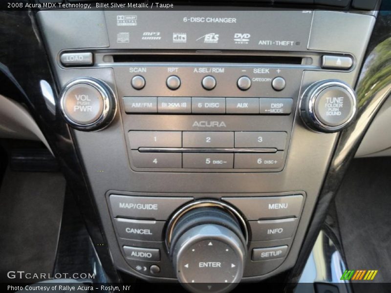 Billet Silver Metallic / Taupe 2008 Acura MDX Technology