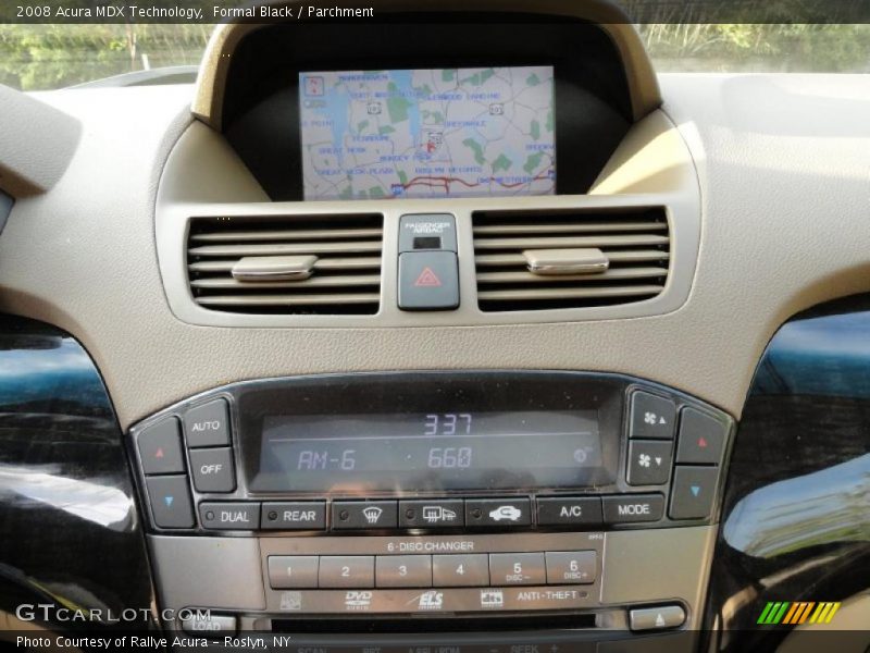 Formal Black / Parchment 2008 Acura MDX Technology