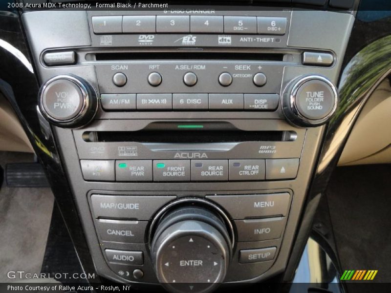 Formal Black / Parchment 2008 Acura MDX Technology