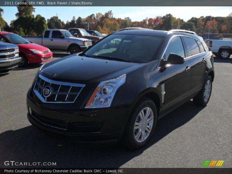 Black Raven / Shale/Ebony 2011 Cadillac SRX FWD