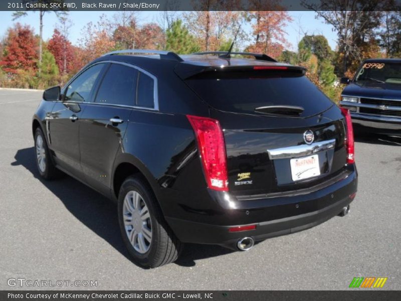 Black Raven / Shale/Ebony 2011 Cadillac SRX FWD