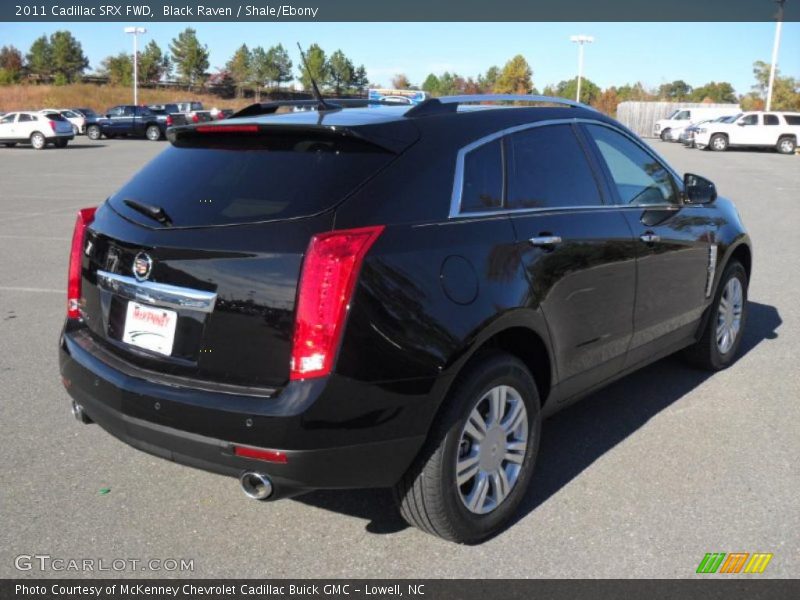 Black Raven / Shale/Ebony 2011 Cadillac SRX FWD
