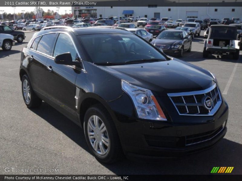 Black Raven / Shale/Ebony 2011 Cadillac SRX FWD