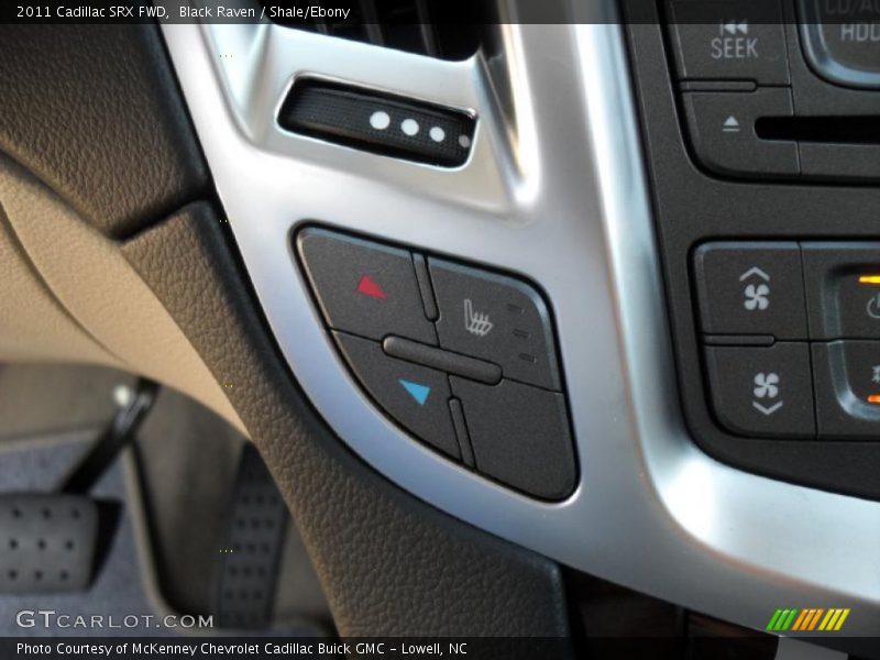 Black Raven / Shale/Ebony 2011 Cadillac SRX FWD