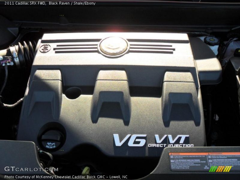 Black Raven / Shale/Ebony 2011 Cadillac SRX FWD