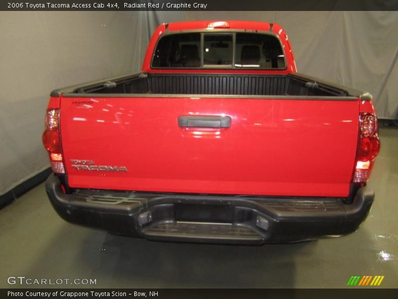 Radiant Red / Graphite Gray 2006 Toyota Tacoma Access Cab 4x4