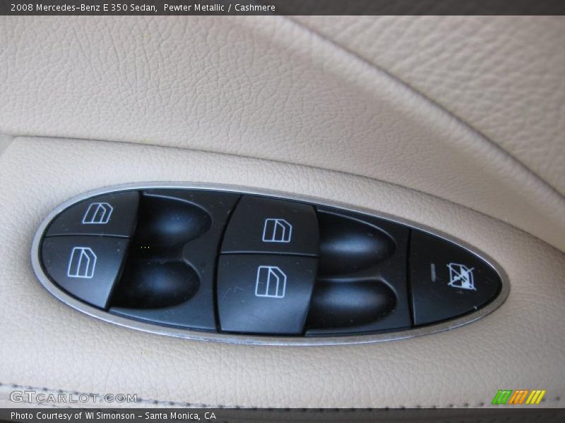 Pewter Metallic / Cashmere 2008 Mercedes-Benz E 350 Sedan