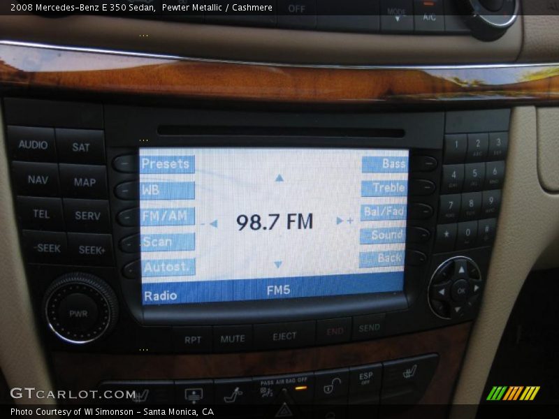 Pewter Metallic / Cashmere 2008 Mercedes-Benz E 350 Sedan