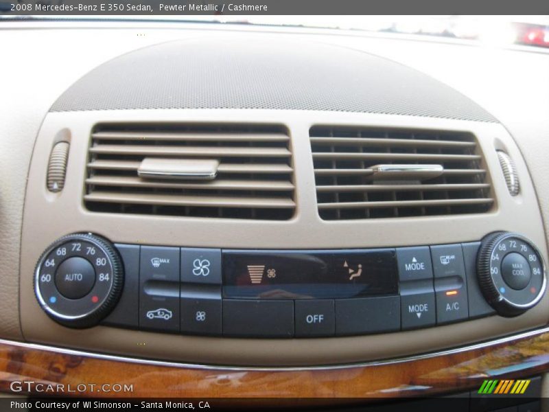 Pewter Metallic / Cashmere 2008 Mercedes-Benz E 350 Sedan