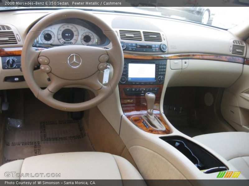 Pewter Metallic / Cashmere 2008 Mercedes-Benz E 350 Sedan