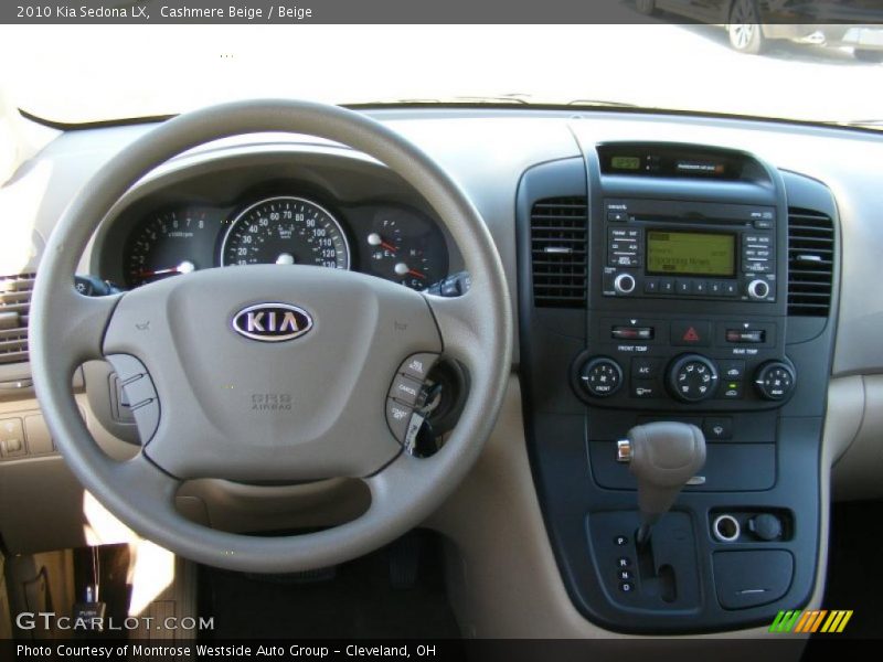 Cashmere Beige / Beige 2010 Kia Sedona LX