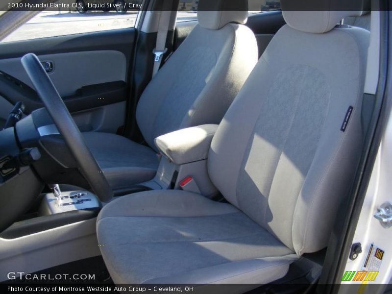  2010 Elantra GLS Gray Interior