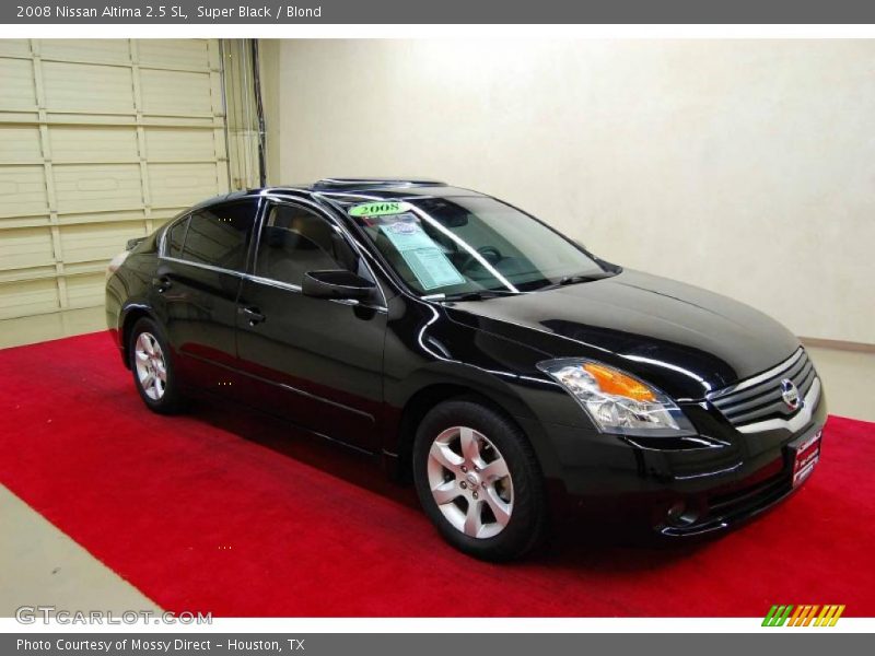Super Black / Blond 2008 Nissan Altima 2.5 SL