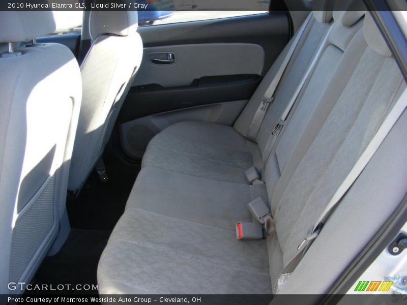  2010 Elantra GLS Gray Interior