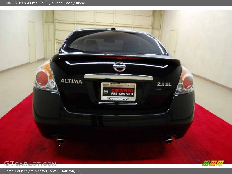 Super Black / Blond 2008 Nissan Altima 2.5 SL