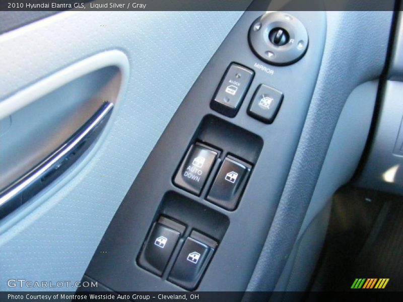 Liquid Silver / Gray 2010 Hyundai Elantra GLS