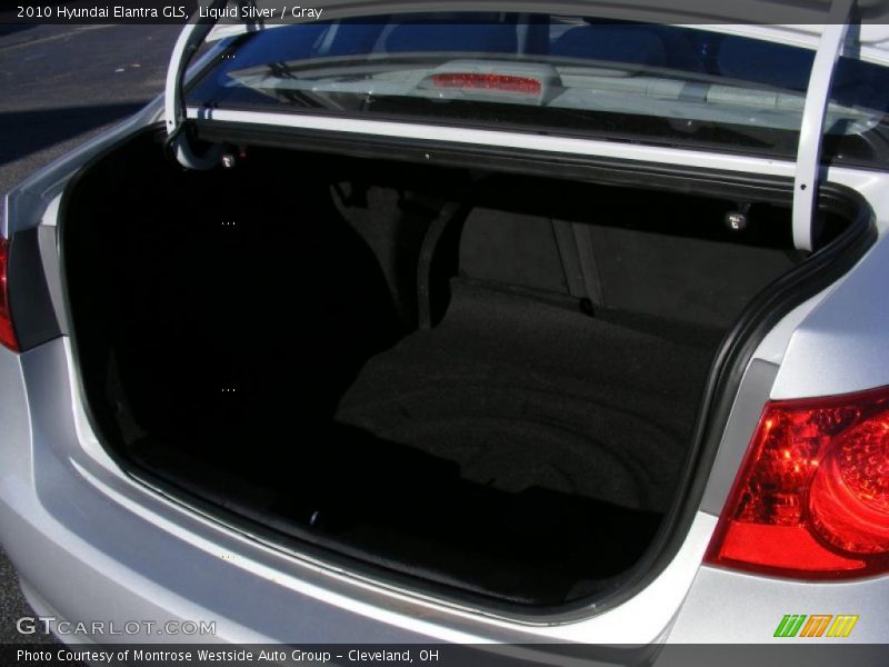 Liquid Silver / Gray 2010 Hyundai Elantra GLS