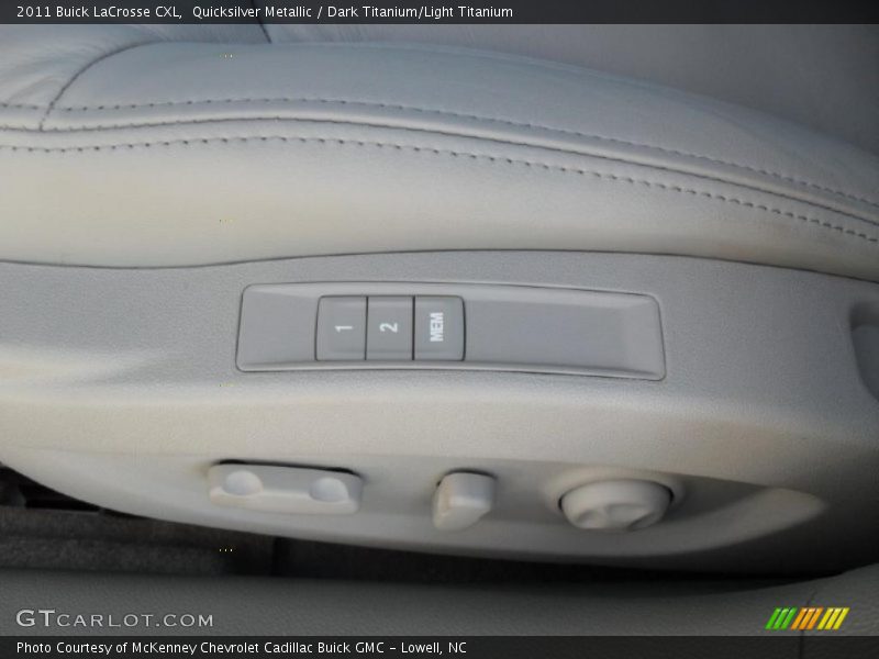 Quicksilver Metallic / Dark Titanium/Light Titanium 2011 Buick LaCrosse CXL
