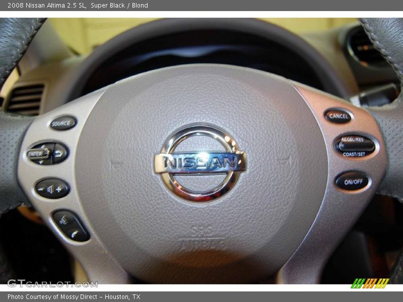 Super Black / Blond 2008 Nissan Altima 2.5 SL