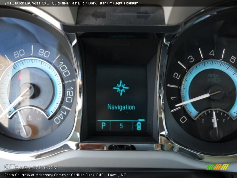 Quicksilver Metallic / Dark Titanium/Light Titanium 2011 Buick LaCrosse CXL
