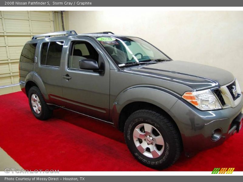 Storm Gray / Graphite 2008 Nissan Pathfinder S