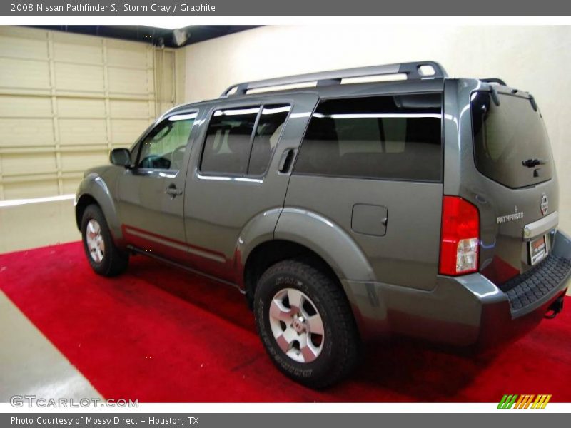 Storm Gray / Graphite 2008 Nissan Pathfinder S