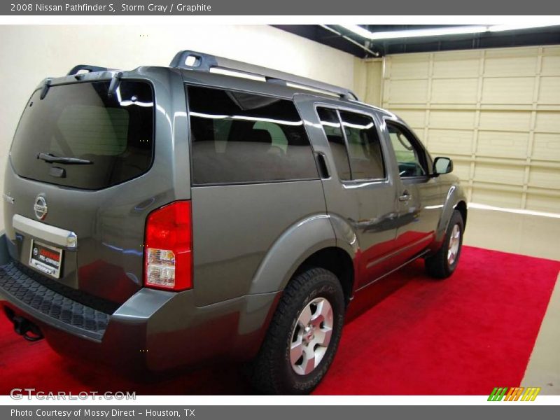 Storm Gray / Graphite 2008 Nissan Pathfinder S