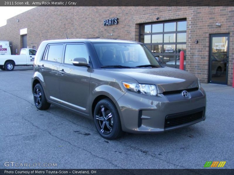 Army Rock Metallic / Gray 2011 Scion xB