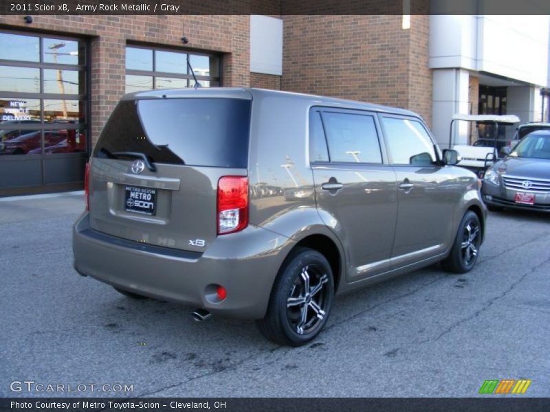 Army Rock Metallic / Gray 2011 Scion xB