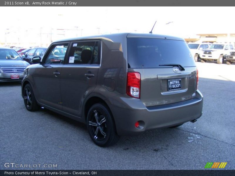 Army Rock Metallic / Gray 2011 Scion xB