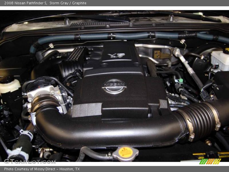 Storm Gray / Graphite 2008 Nissan Pathfinder S