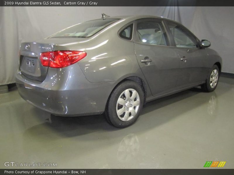 Carbon Gray / Gray 2009 Hyundai Elantra GLS Sedan