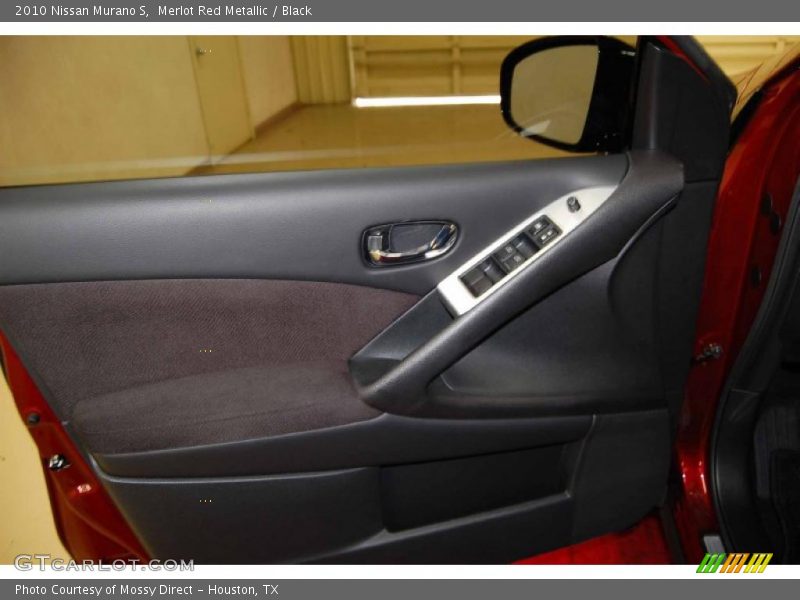 Merlot Red Metallic / Black 2010 Nissan Murano S