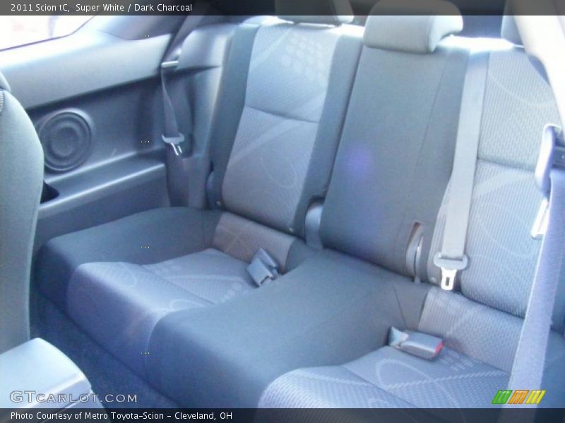 Super White / Dark Charcoal 2011 Scion tC